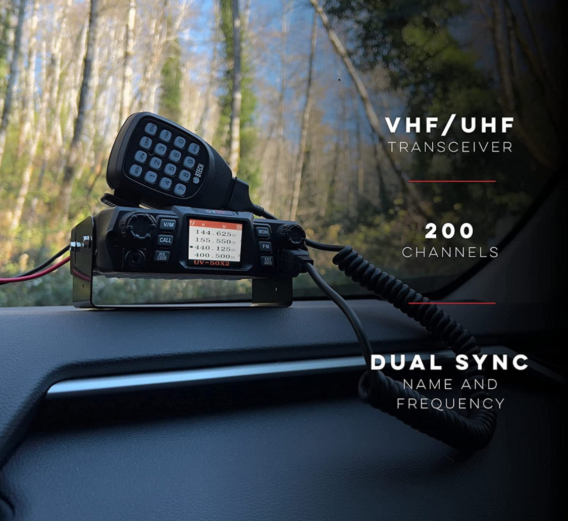 BTECH 50X2 Dual Band 50W two way radio kit