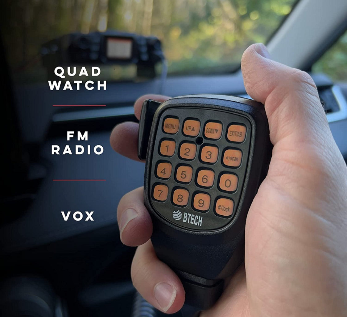BTECH 50X2 Dual Band 50W two way radio kit